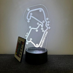 UK – Silverstone Circuit Lámpara LED