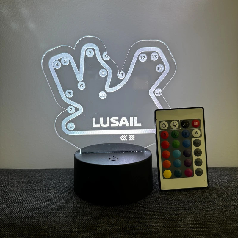 Lusail – Lusail Int. Circuit Lámpara LED